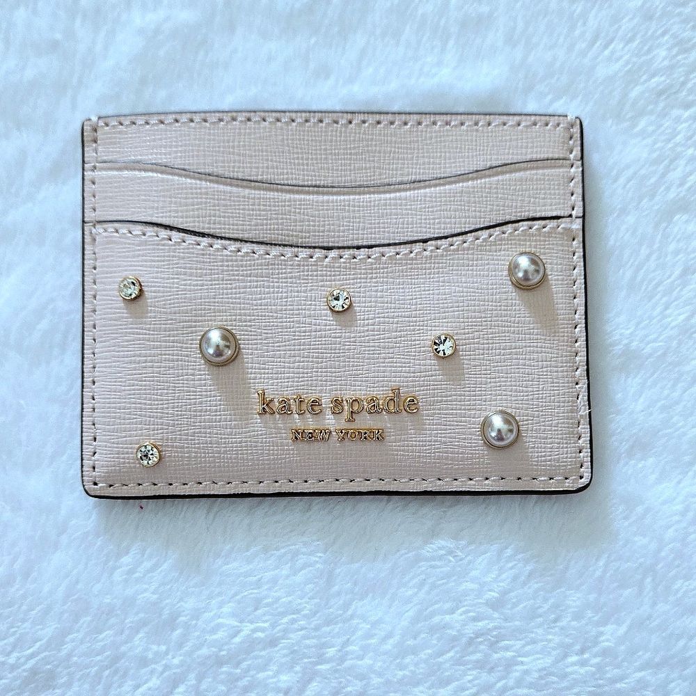 Kate Spade♠️ "Purl Embellished" Card💳 Holder - NWT - Picture 3 of 15